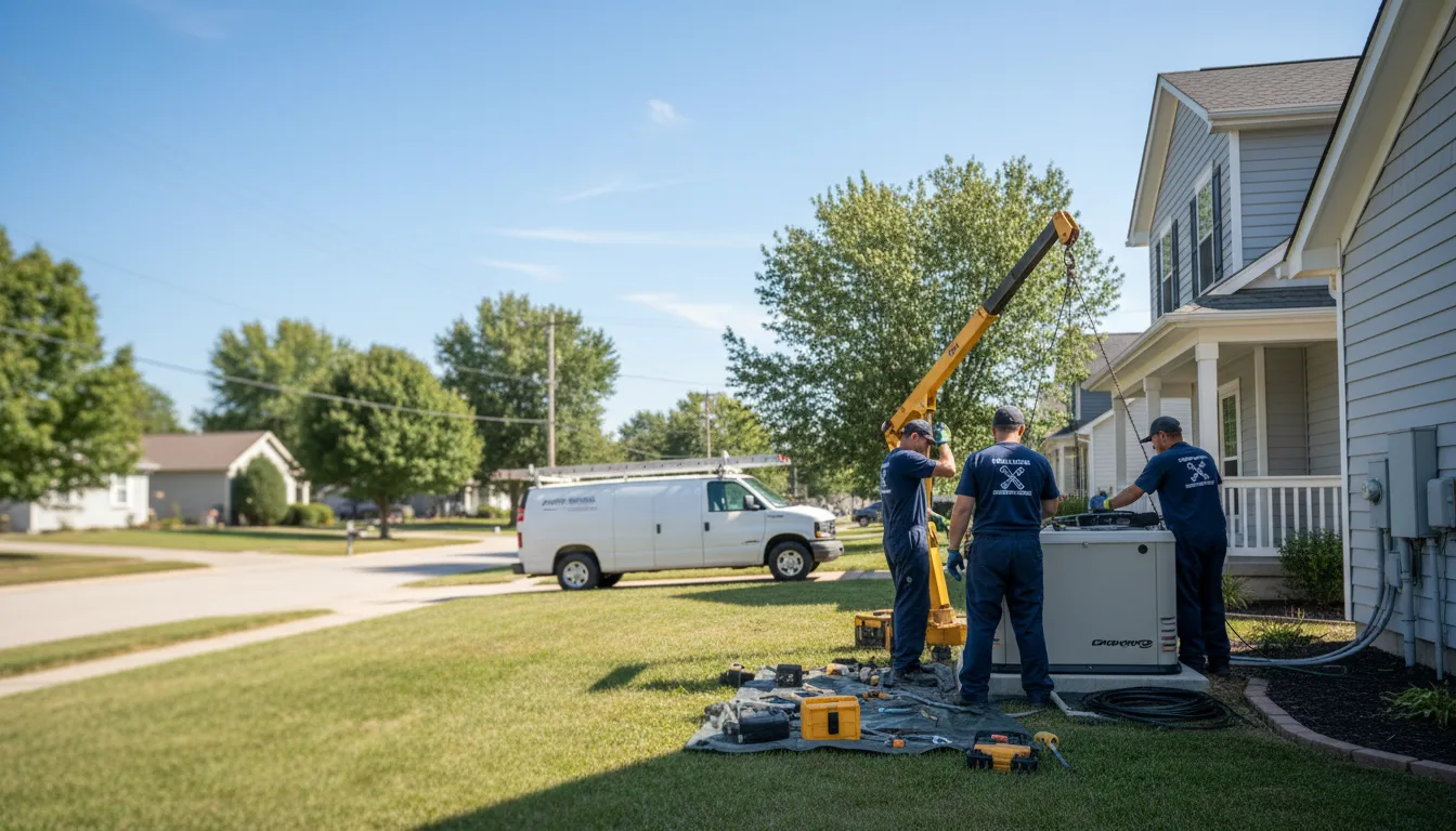 Generator Installation in Verona, MS near me